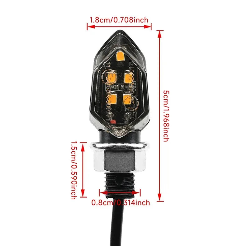 Voyants LED étanches miniatures Plugwell™ pour vélos