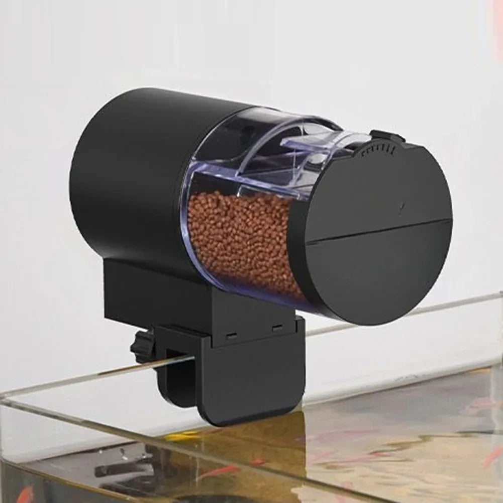 Plugwell™ Automatic Fish Feeder | IP66 Waterproof Timer & Food Dispenser for Fish Tanks & Turtles
