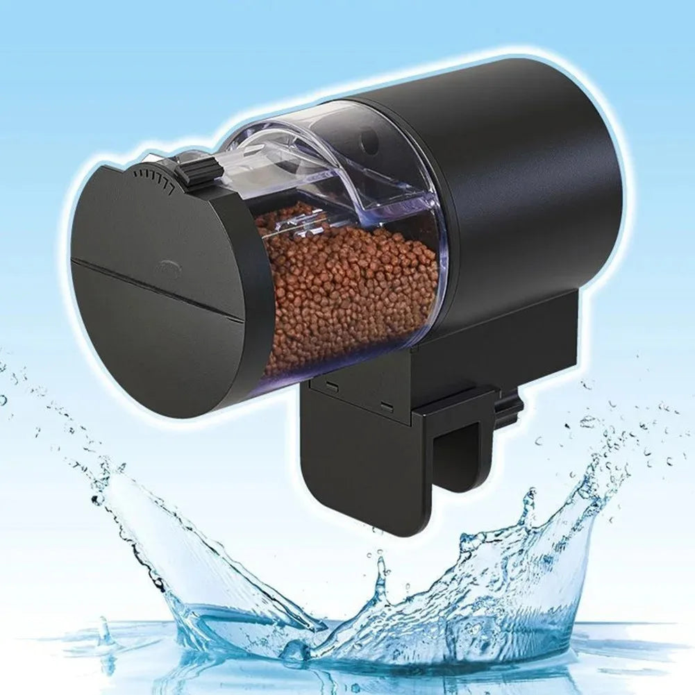 Plugwell™ Automatic Fish Feeder | IP66 Waterproof Timer & Food Dispenser for Fish Tanks & Turtles