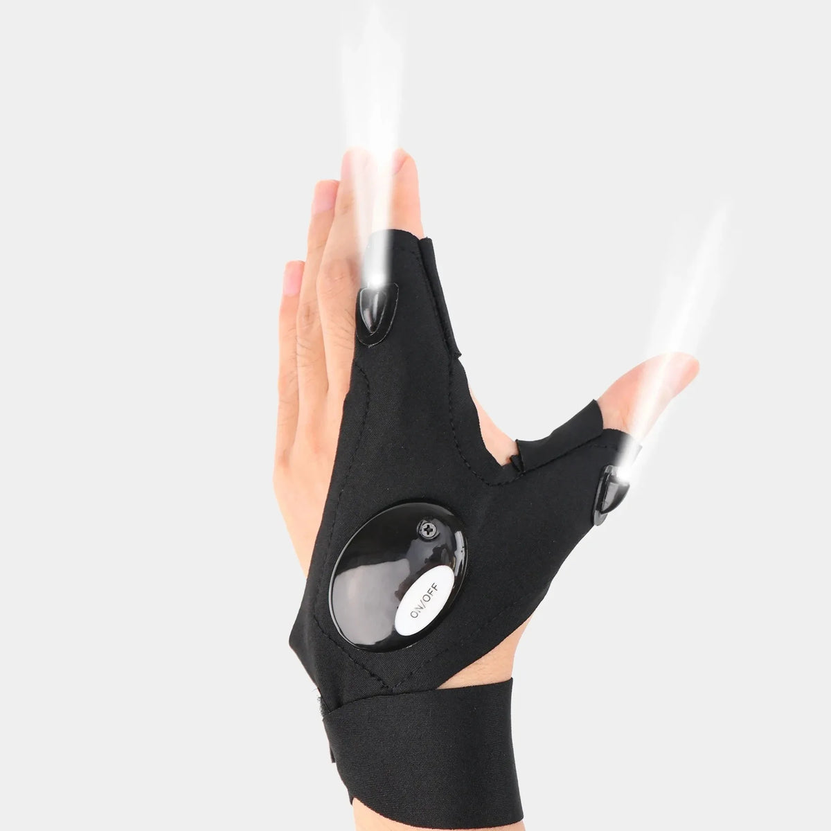 Plugwell™ Freihändige LED-Taschenlampen-Handschuhe – Wasserdichte Ausrüstung für nächtliche Arbeiten und Outdoor-Aktivitäten