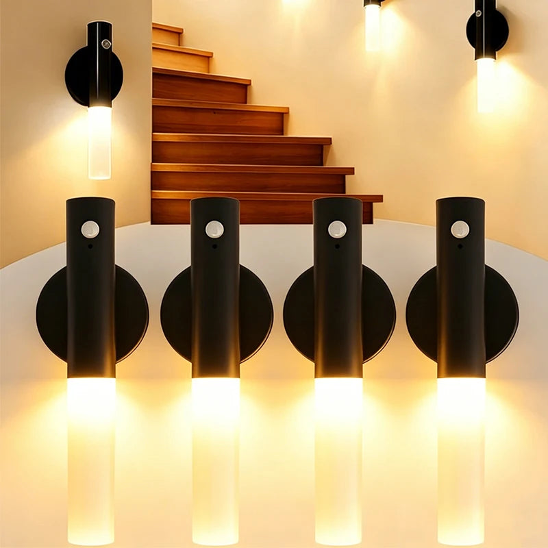 Plugwell™ Portable Rechargeable Motion Sensor Wall Light for Hallways & Stairs