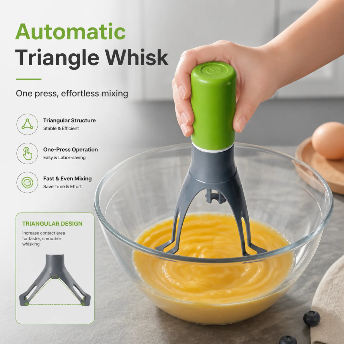 Dreibeiniger Pfannenrühhrer, automatischer Rühhrer, zeitsparendes automatisches Rührwerkzeug für Pfannen, Suppen, Saucen und zum Kochen