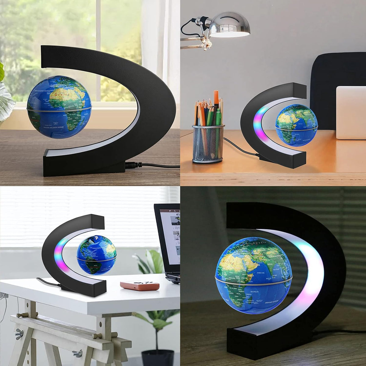 Novelty Gifts for Boys, Girls, Magnetic Levitation Floating Globe