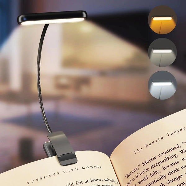 Plugwell 14-LED Rechargeable Reading Book Light