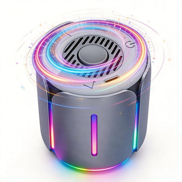 Plugwell Interactive Spinning RGB Bluetooth Speaker