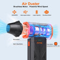 Plugwell 2-in-1 Electric Air Duster & Mini Vacuum