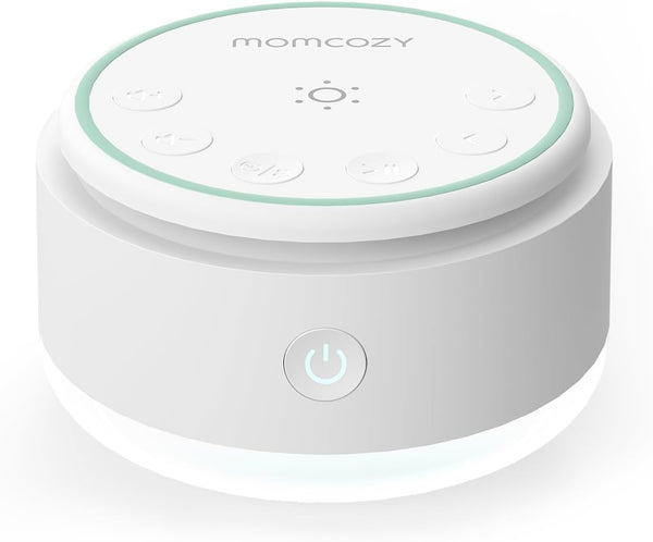 Plugwell Portable White Noise Sound Machine & Night Light
