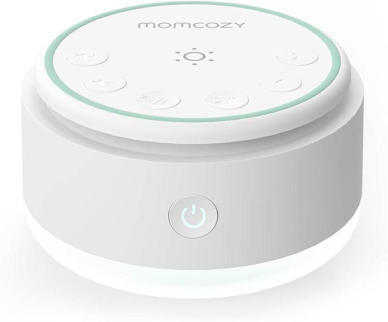 Plugwell Portable White Noise Sound Machine & Night Light
