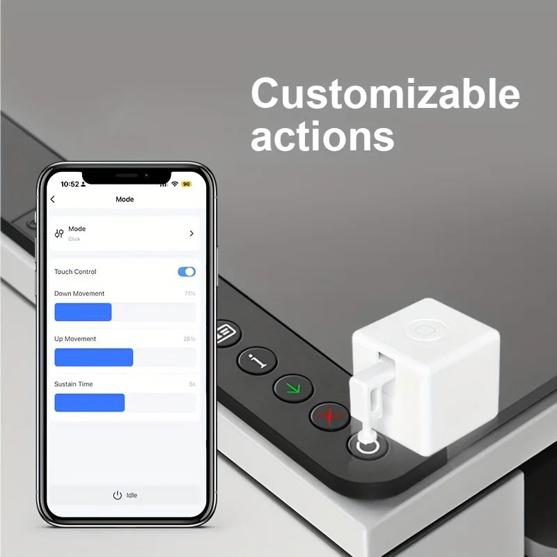 Zigbee Smart Fingerbot plus Switch Button Pusher Touch Arms Fingerbot for Tuya Smart Life Control Work with Alexa Google Alice