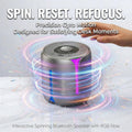 Plugwell Interactive Spinning RGB Bluetooth Speaker