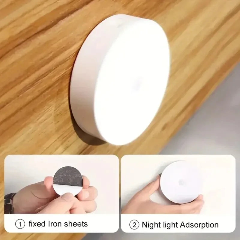 Illuminate your home automatically with the Plugwell™ Wireless LED Motion Sensor Night Light. Rechargeable, magnetic, and motion-activated for hallways, bedrooms, closets, and stairways.