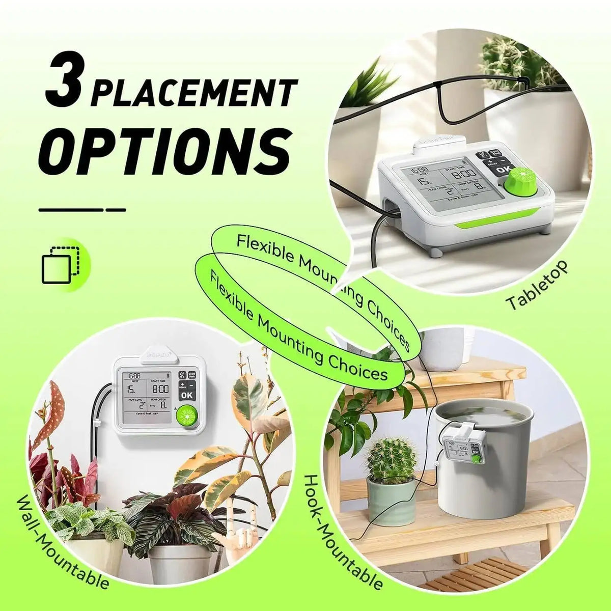 smart electronic plant watering machine